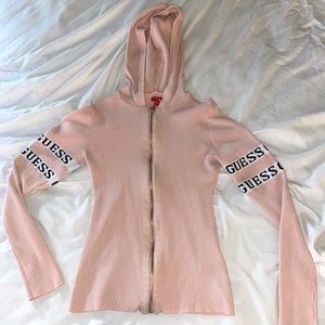 Guess Form-Fitted Zip up